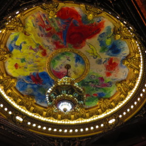 オペラ座|シャガールの天井画|フランス旅行@ブループラネットツアー