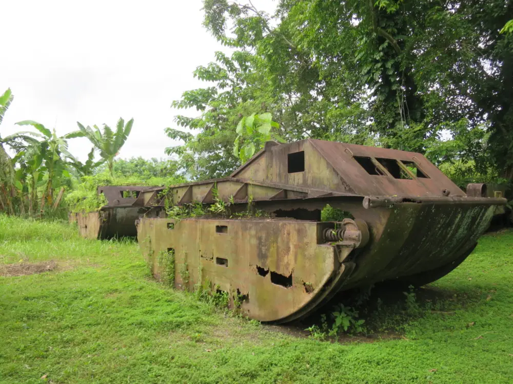 残された戦車