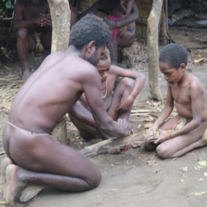 バヌアツ　カスタムビレッジ　火付け