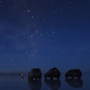 ウユニ塩湖の星空|天空の鏡|ボリビア‘・ウユニ塩湖旅行@ブループラネットツアー